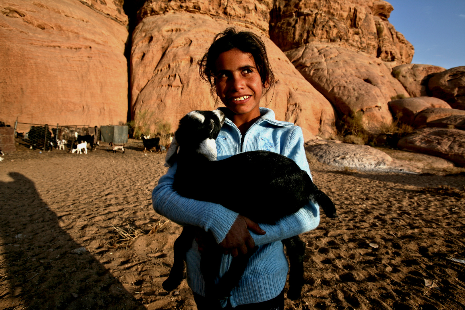 Beduinen im Wadi Rum