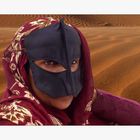 Beduinenfrau mit Gesichtsmaske 2