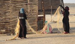 Beduinenfrauen am Rotenmeer