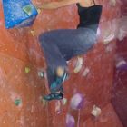 Bee Wilder bouldering