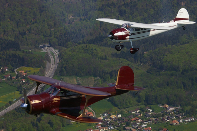 Beech und Cessna