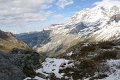 Beeindruckende Berglandschaft im "Hinteren Lauterbrunnental" (Berner Oberland /Schweiz)