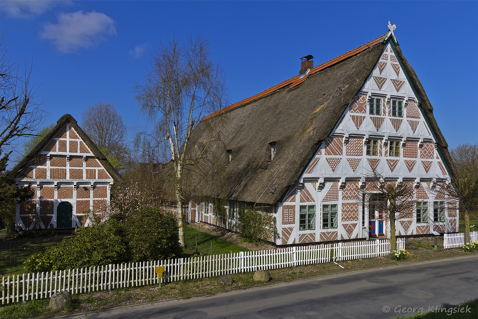 Beeindruckende Fachwerkbauten …