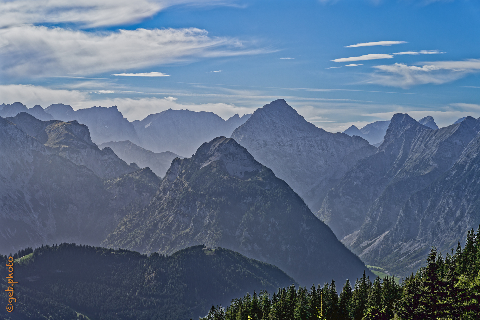 Beeindruckende Karwendel-Gipfel