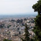 Beeindruckender Blick aus der Alhambra: Granada