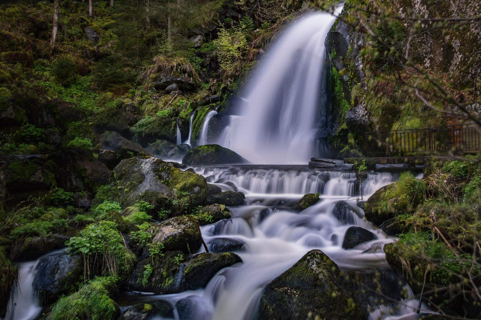 beeindruckender Wasserfall