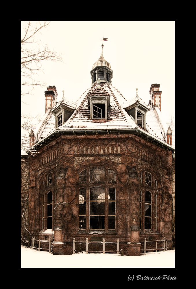 Beelitz an einem kalten Morgen