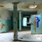 Beelitz Heilstätten 7 - Flur zu den Krankenzimmern