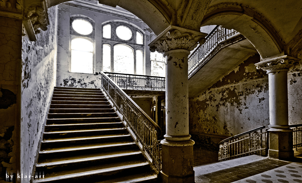 Beelitz-Heilstätten Aufgang Männersanatorium II