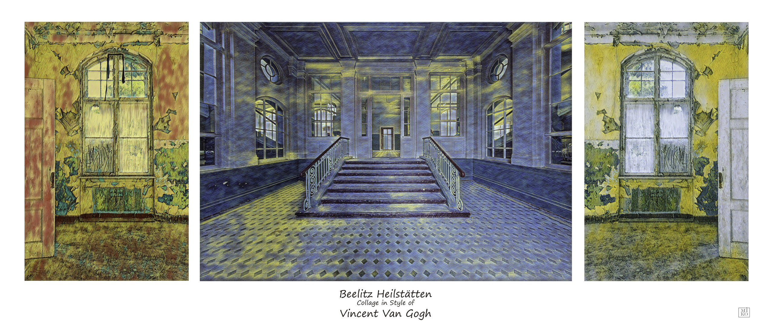 Beelitz Heilstätten Collage