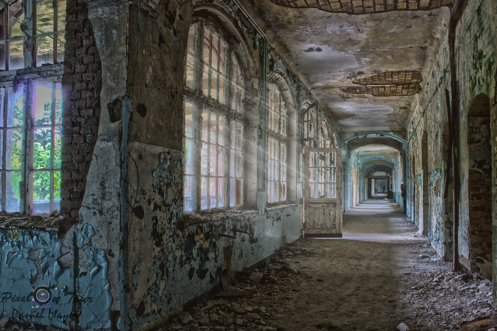 Beelitz Heilstätten - Flur - HDR