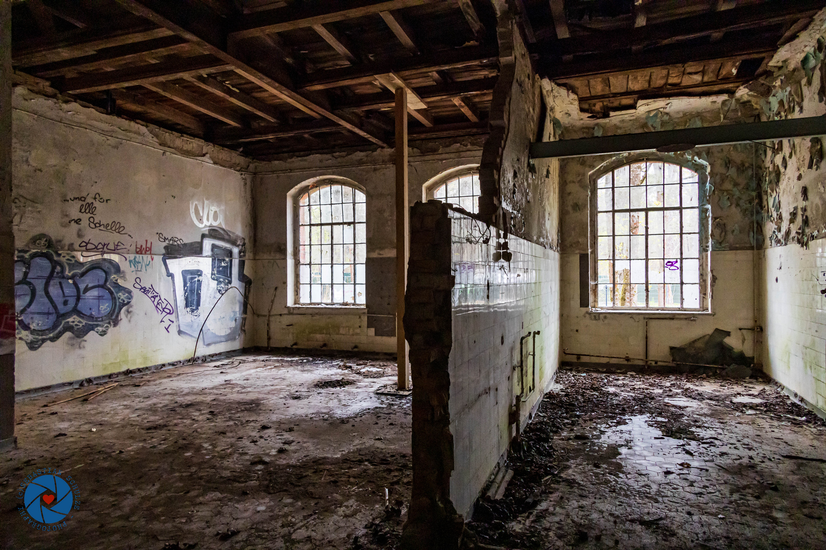 Beelitz Heilstätten in der Waschküche