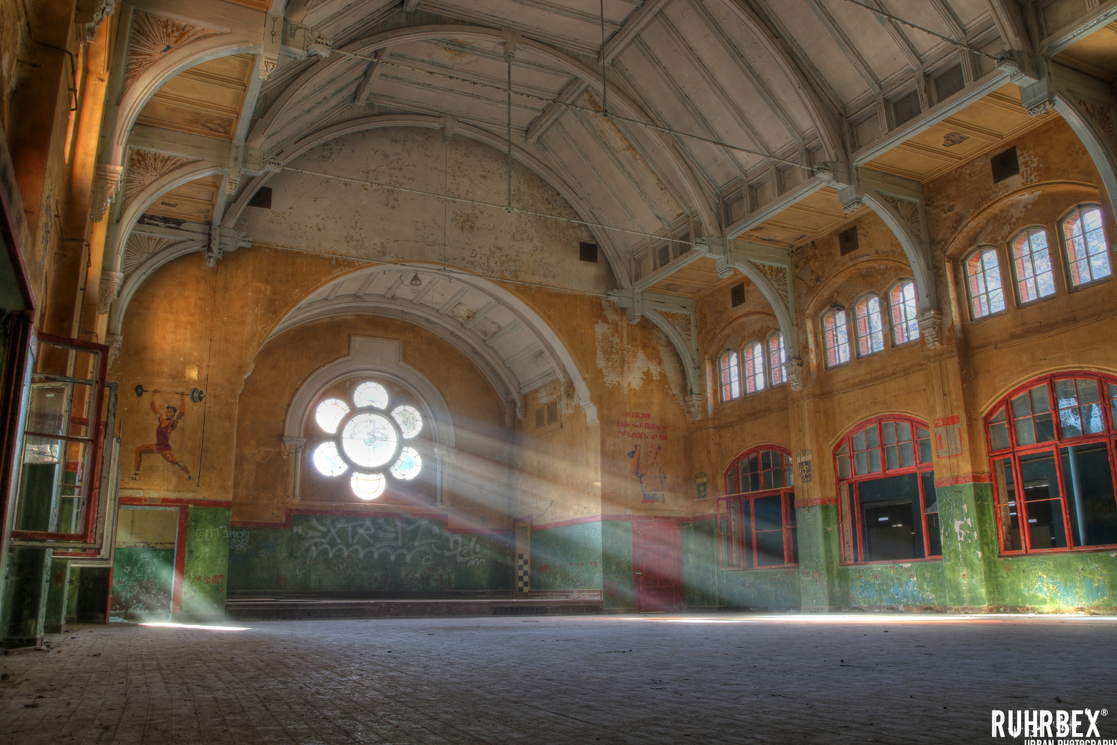 Beelitz-Heilstätten (Männerklinik - Turnhalle)