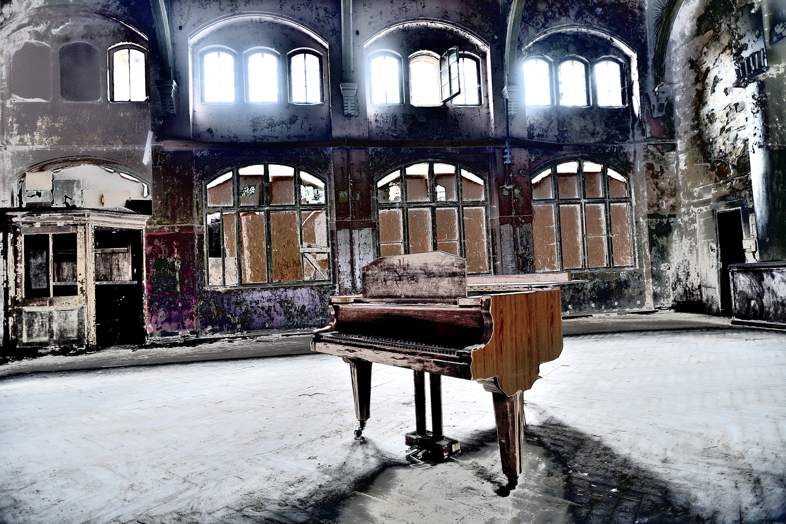 Beelitz Heilstätten Pavillion Klavier