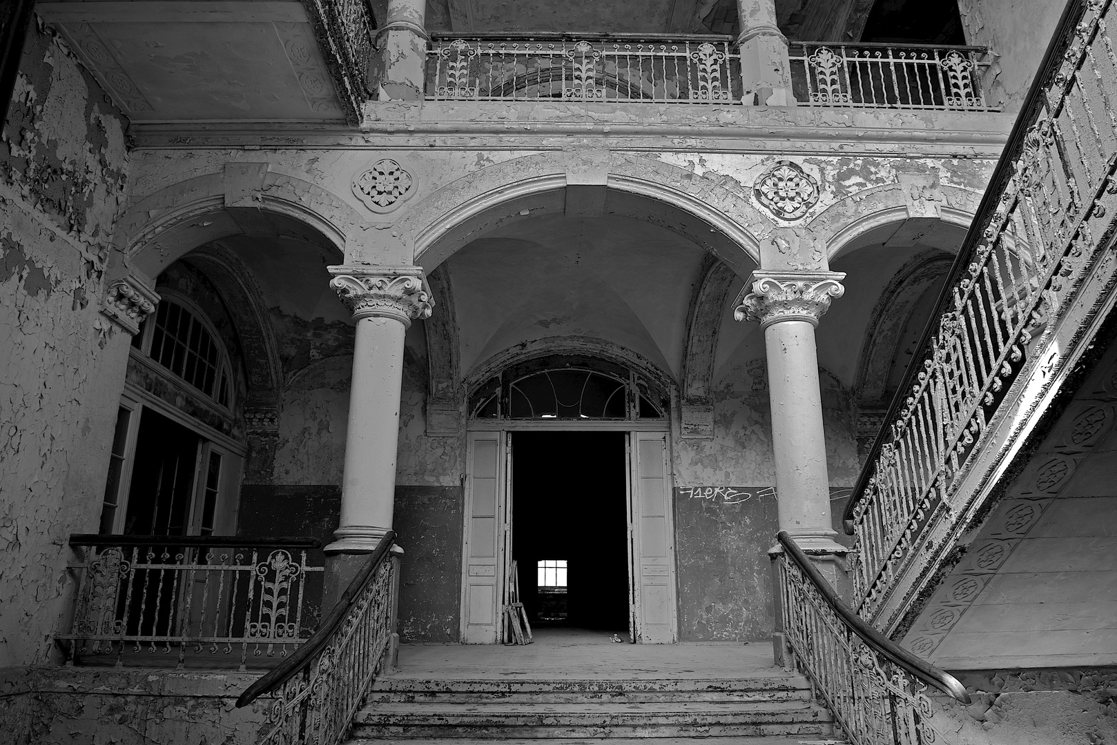 Beelitz Heilstätten Sanatorium Eingang