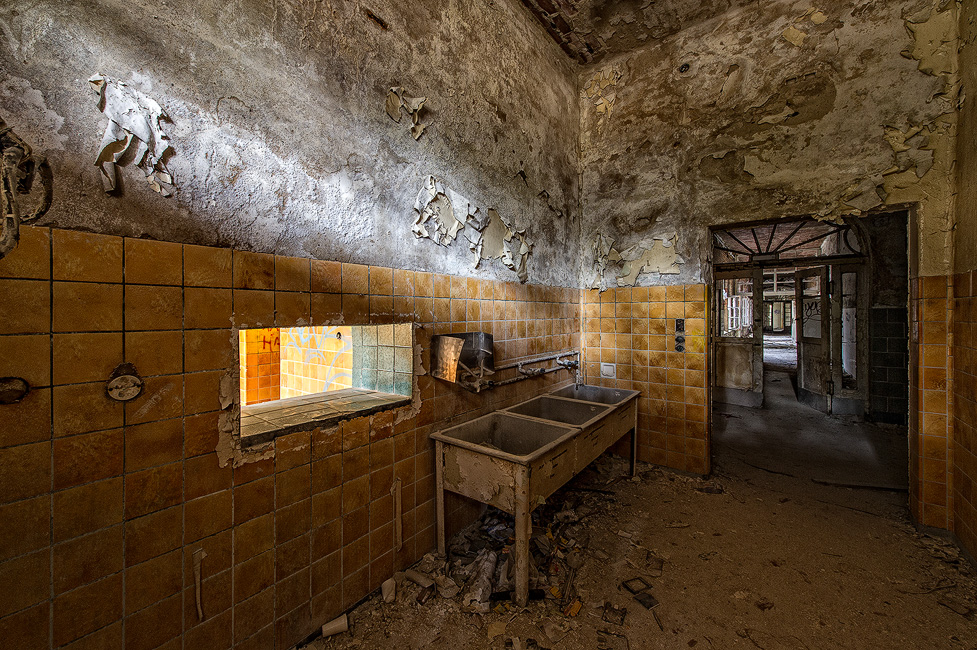 Beelitz Heilstätten - Waschraum