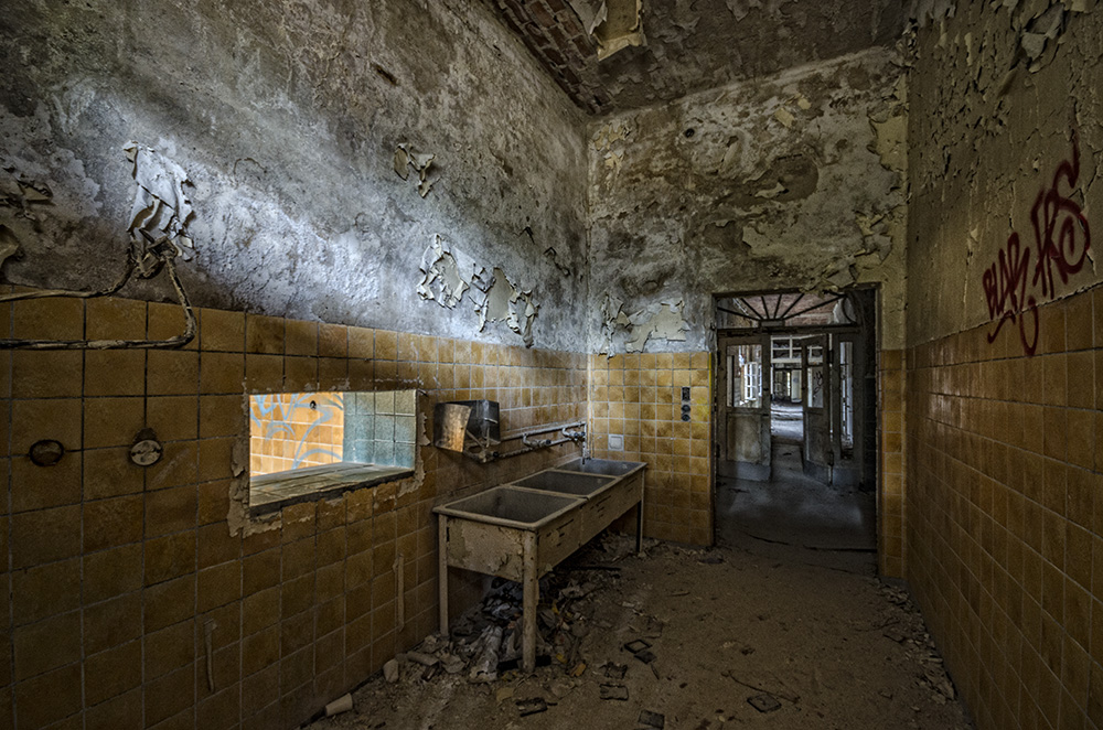 Beelitz Heilstätten - Waschraum