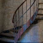 Beelitz, Männer-Badeanstalt Wendeltreppe zum Dachboden # 2