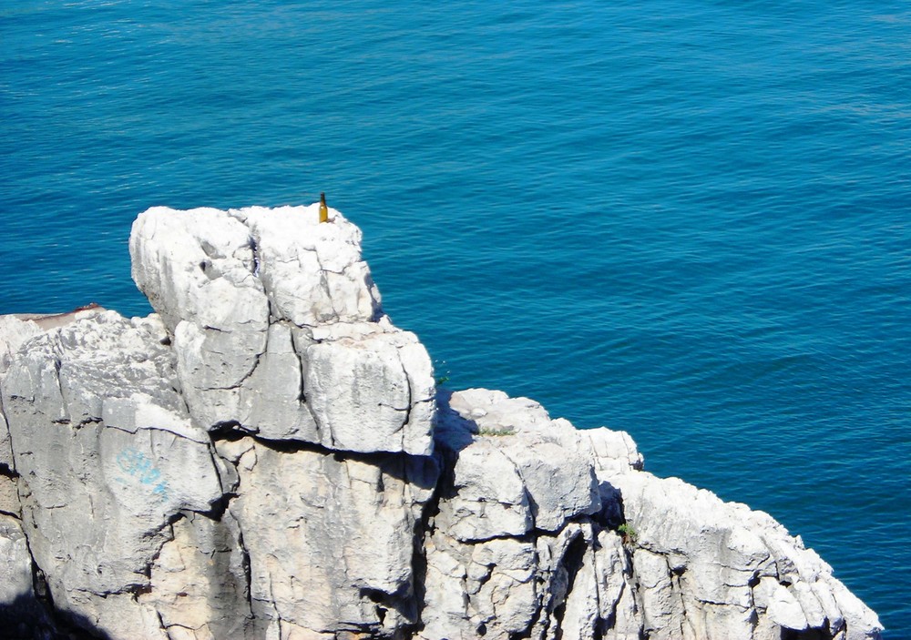 beer on the rocks...