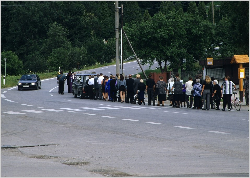 Beerdigung in Makov