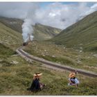 Beerensammlerinnen auf 2280 m Höhe