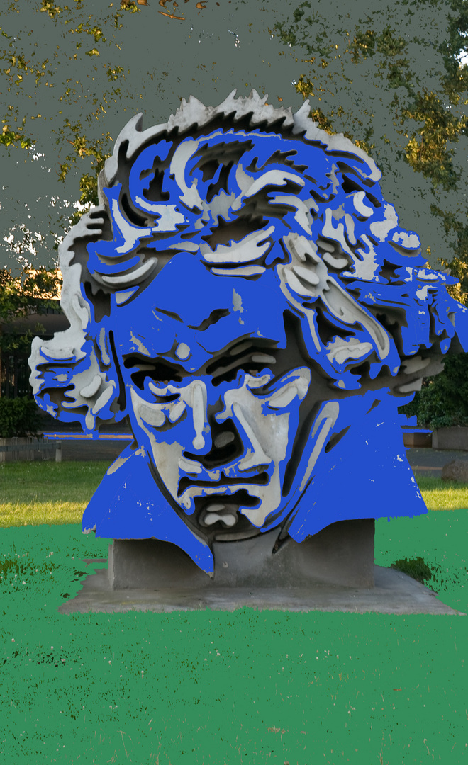 Beethoven in blau