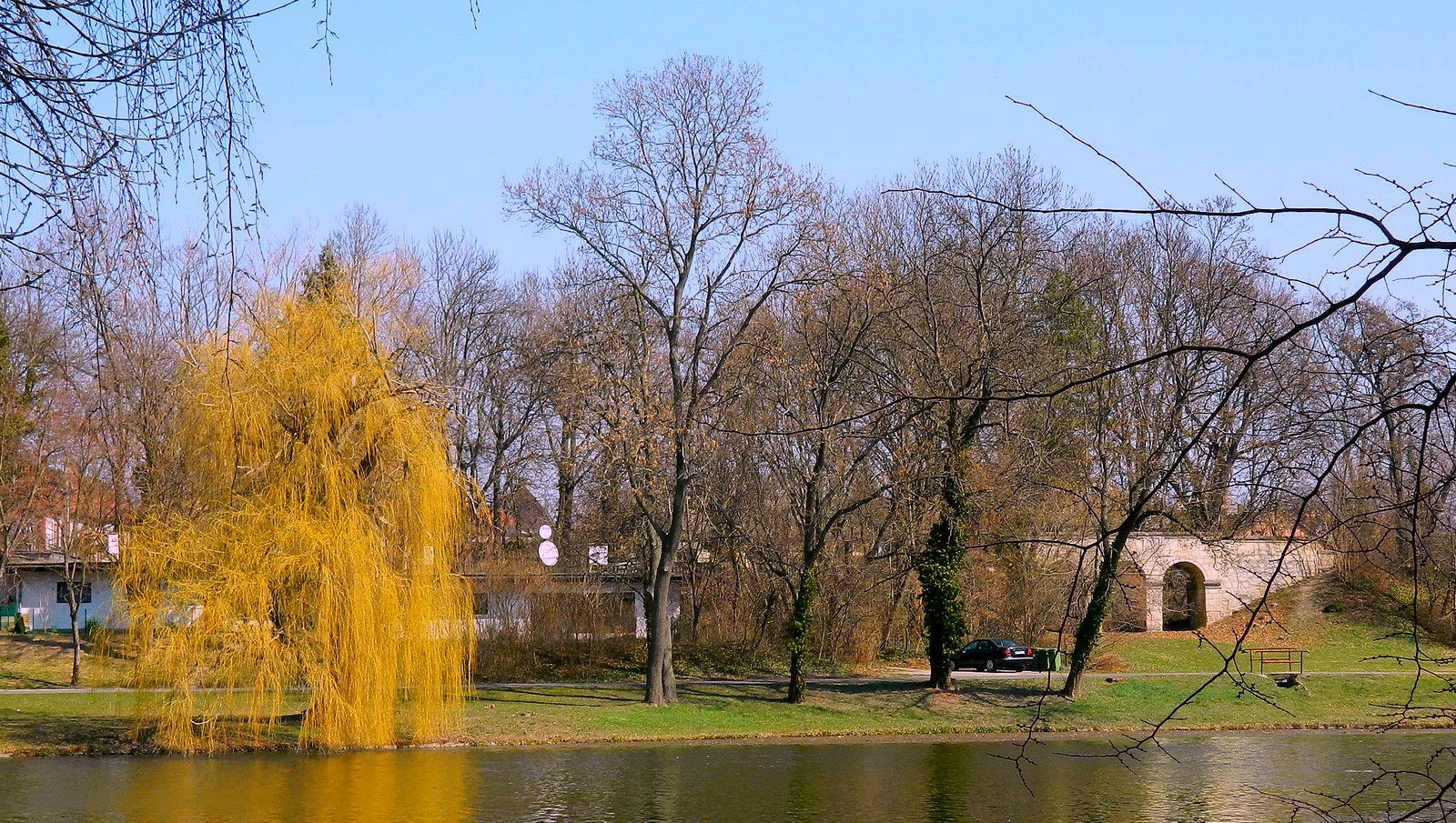 Beethovens Park, in der Nähe von Budapest. Ungarn