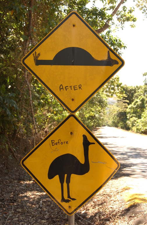 Before-After Sign - gefunden in Queensland, Australia