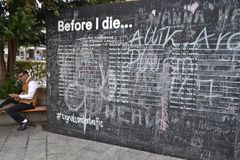 Before I die...