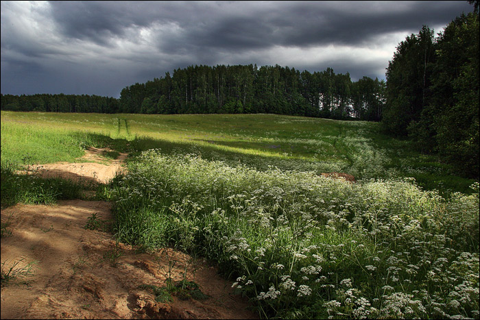 Before storm landscape