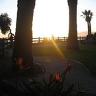 before sunset in santa monica