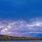 before the rains on the banks of the Nisutlin River, Yukon Territory, Canada