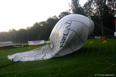 Befüllen eine Ballons mit Gas