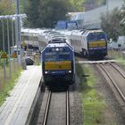 Begegnung am Lundener  Bahnhof