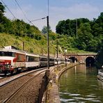 Begegnung am Tunnel  - real -