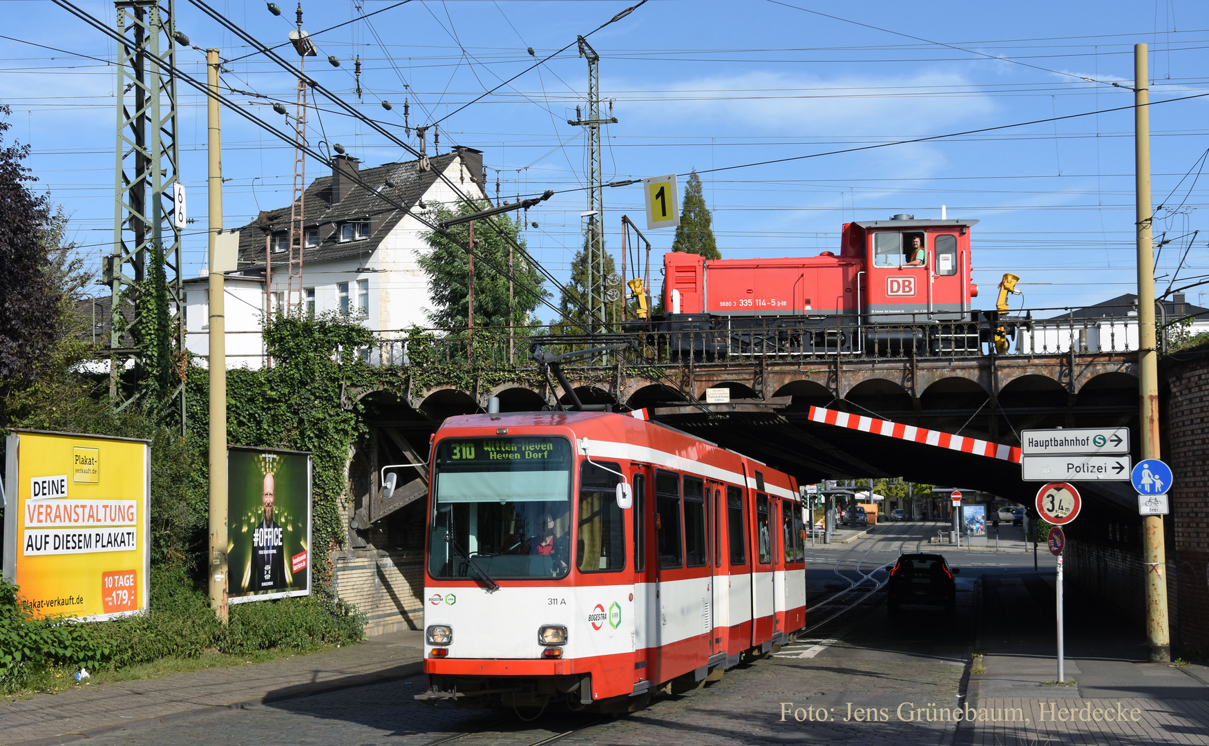 Begegnung am Wittener HBF