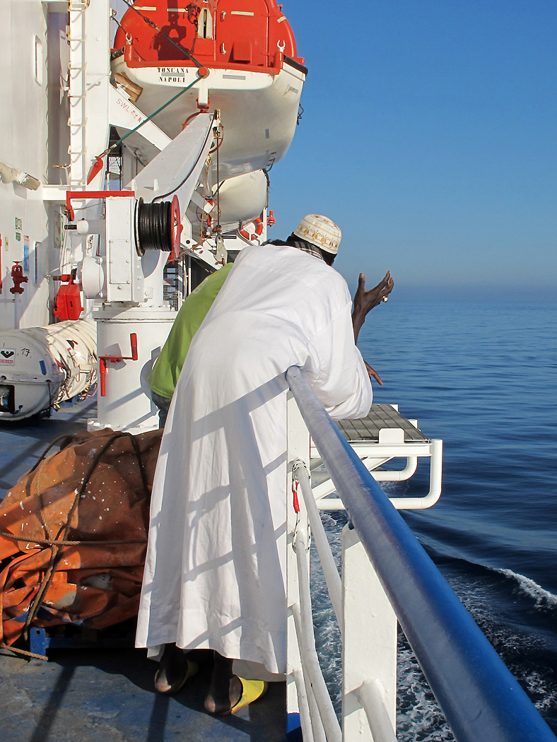 Begegnung an Bord / Incontro a bordo