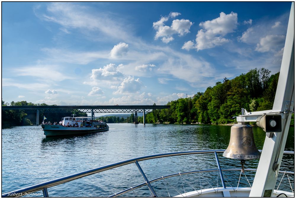 Begegnung auf dem Hochrhein