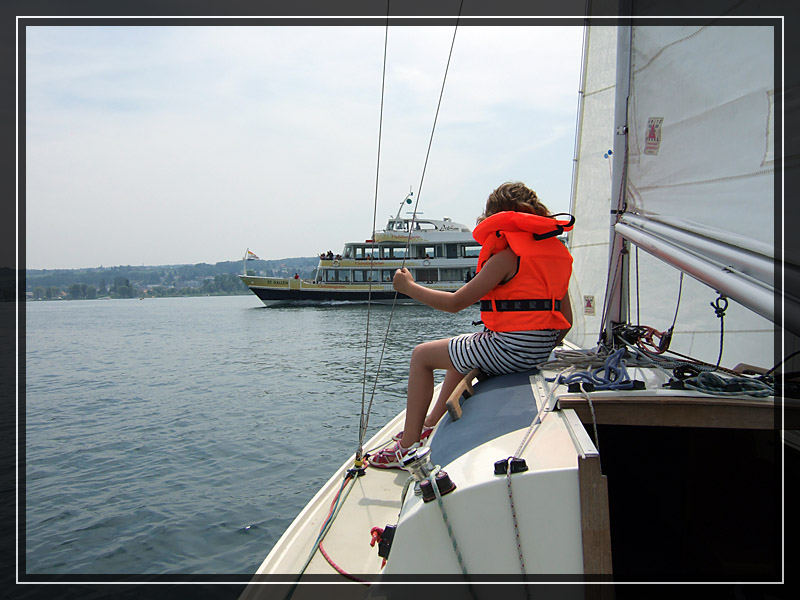 Begegnung auf dem See