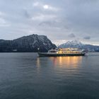 Begegnung auf dem Vierwaldstättersee ...