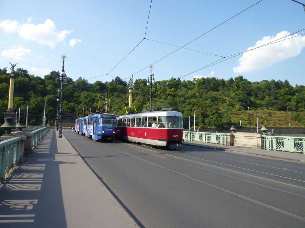 Begegnung auf der Brücke