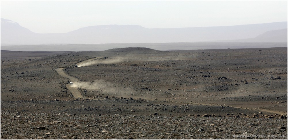 * Begegnung auf der Kjölur * . . . Iceland 09