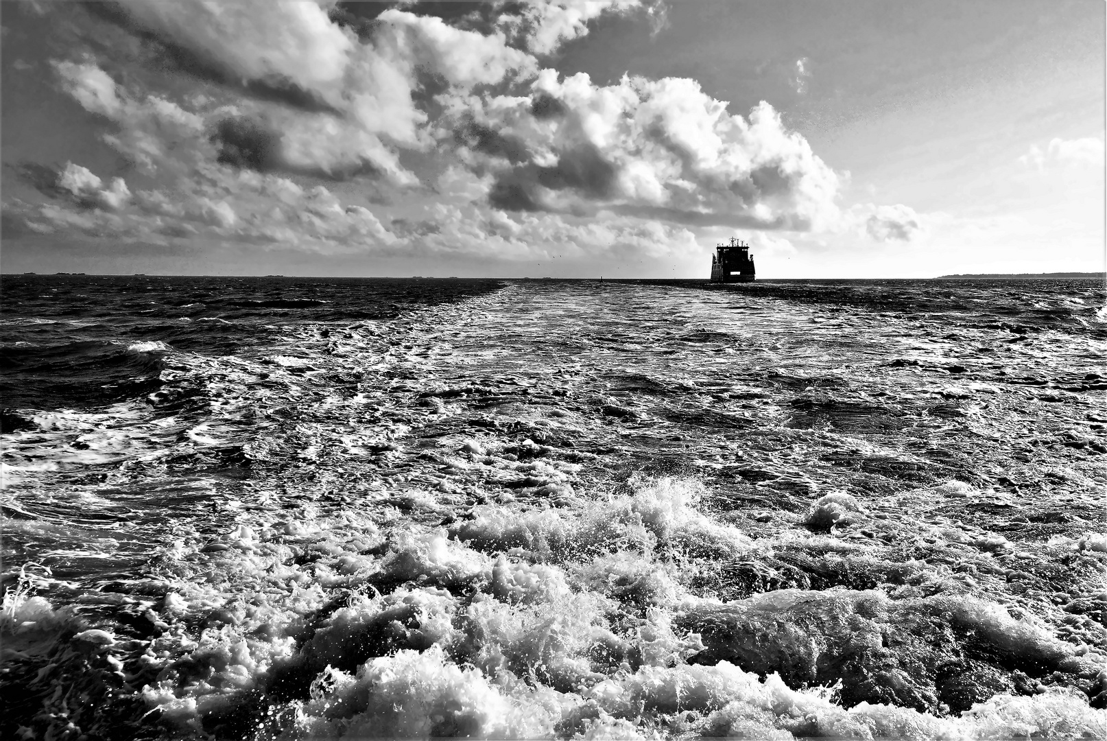 Begegnung auf der Nordsee