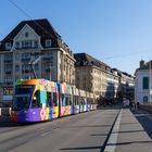 Begegnung auf der Rheinbrücke