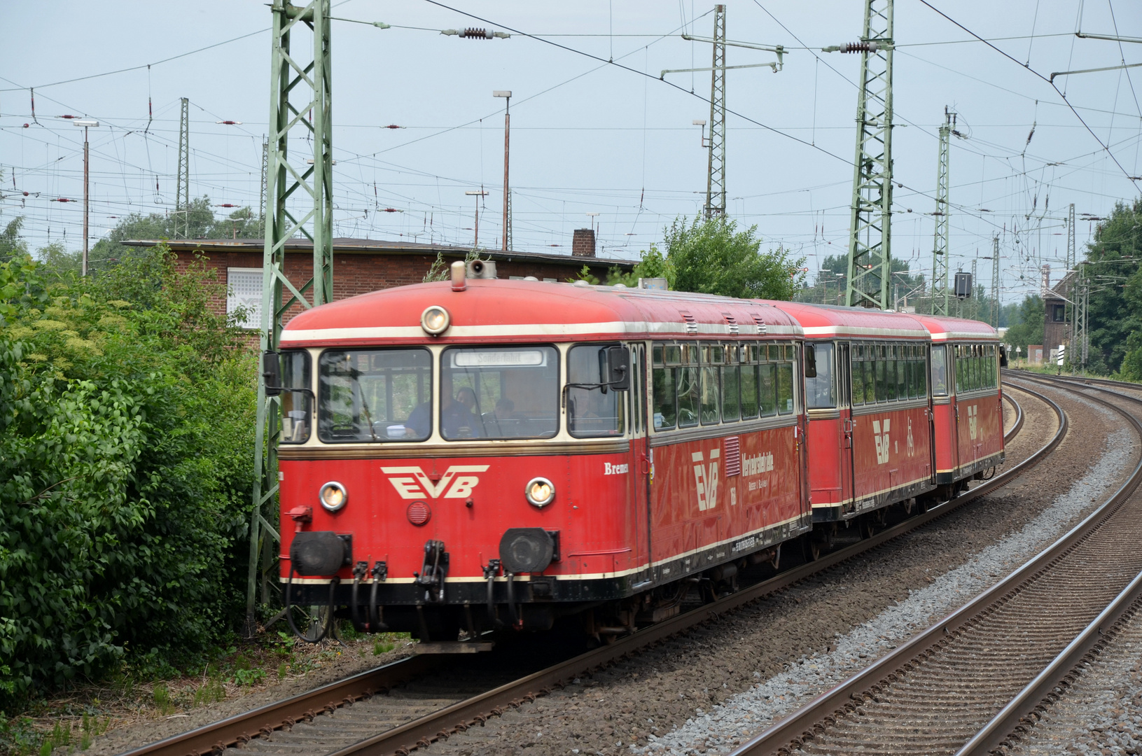 Begegnung ... beim Rangierbahnhof Bremen