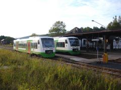 Begegnung im Bahnhof Schmalkalden