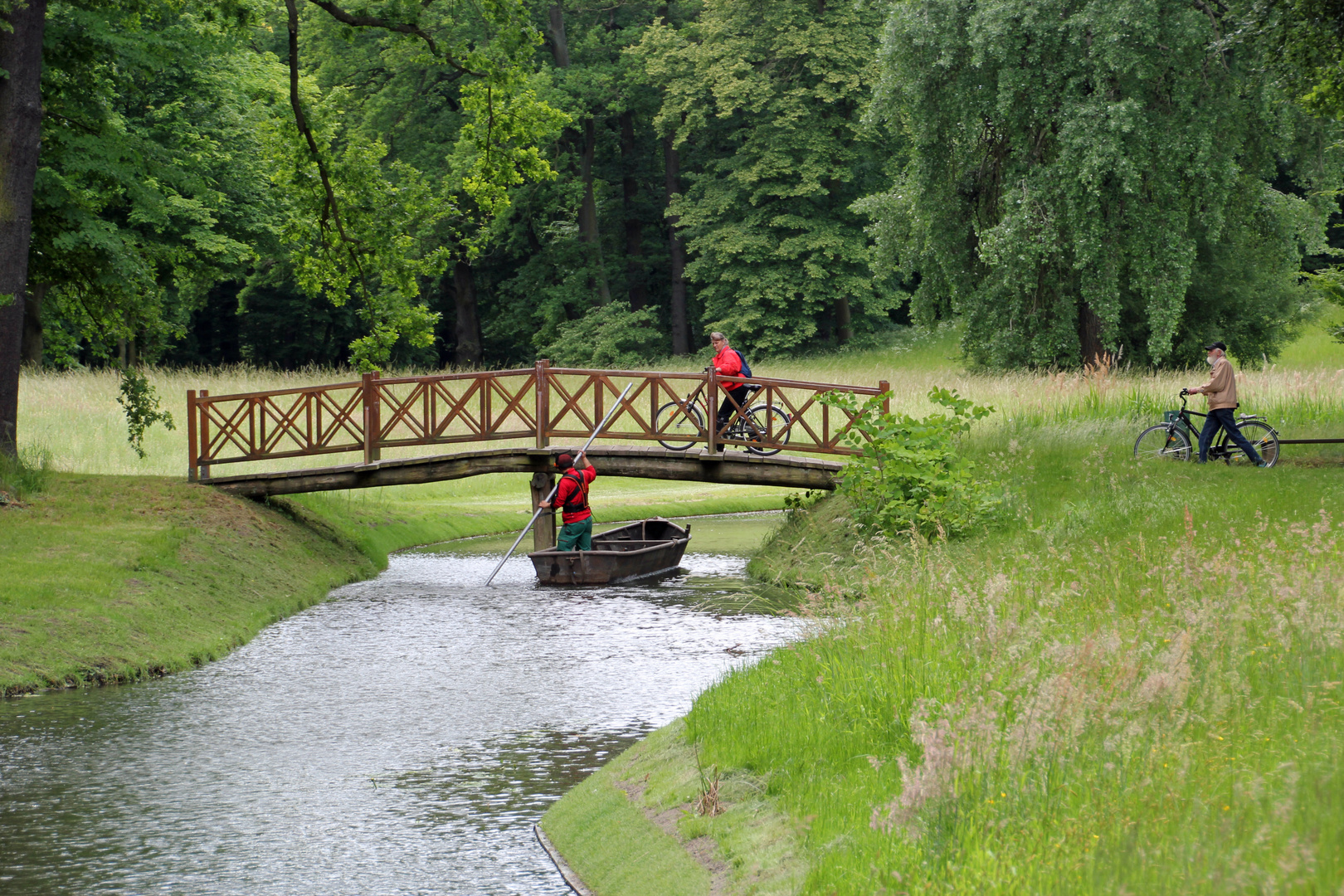 Begegnung im Park