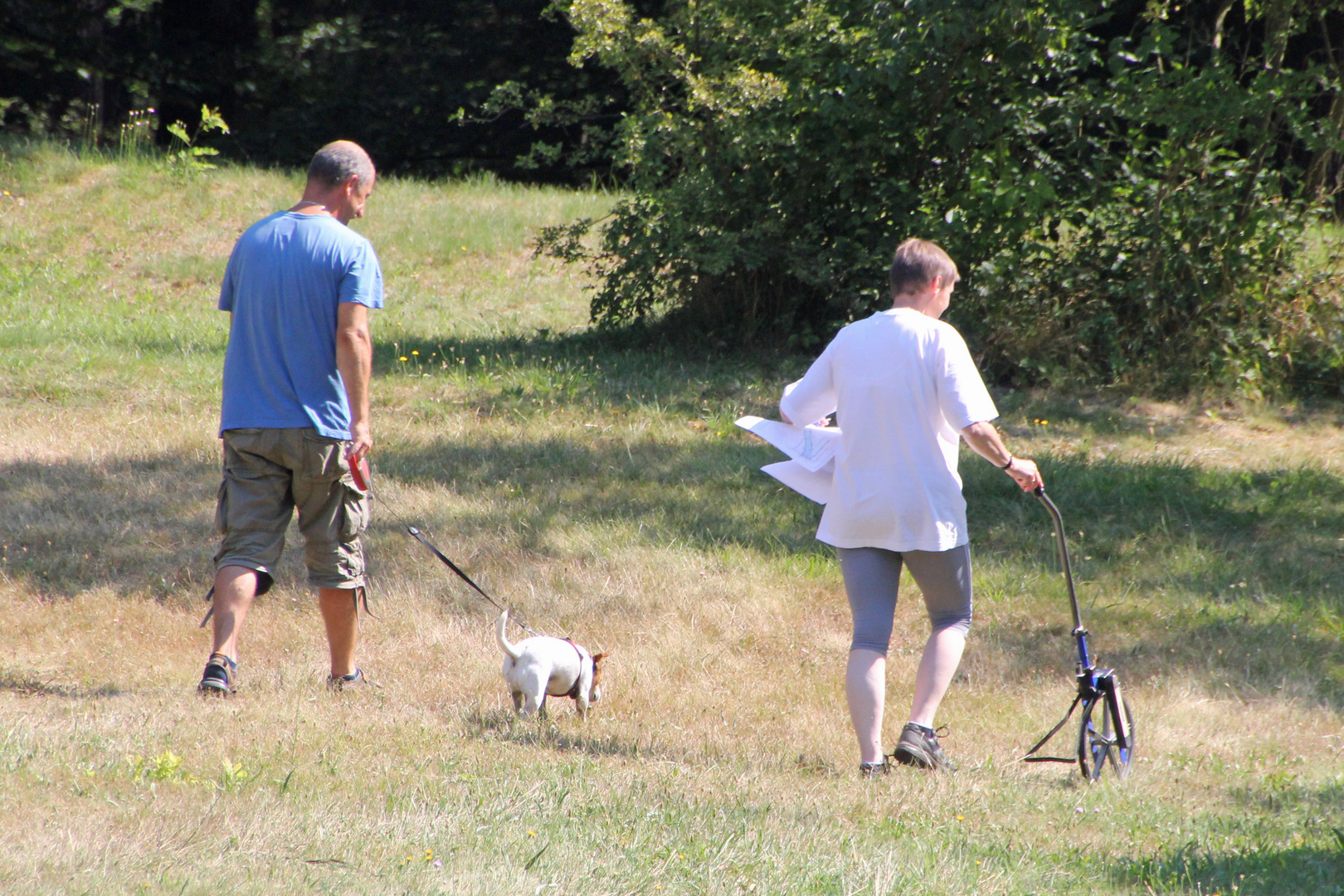 Begegnung im Park