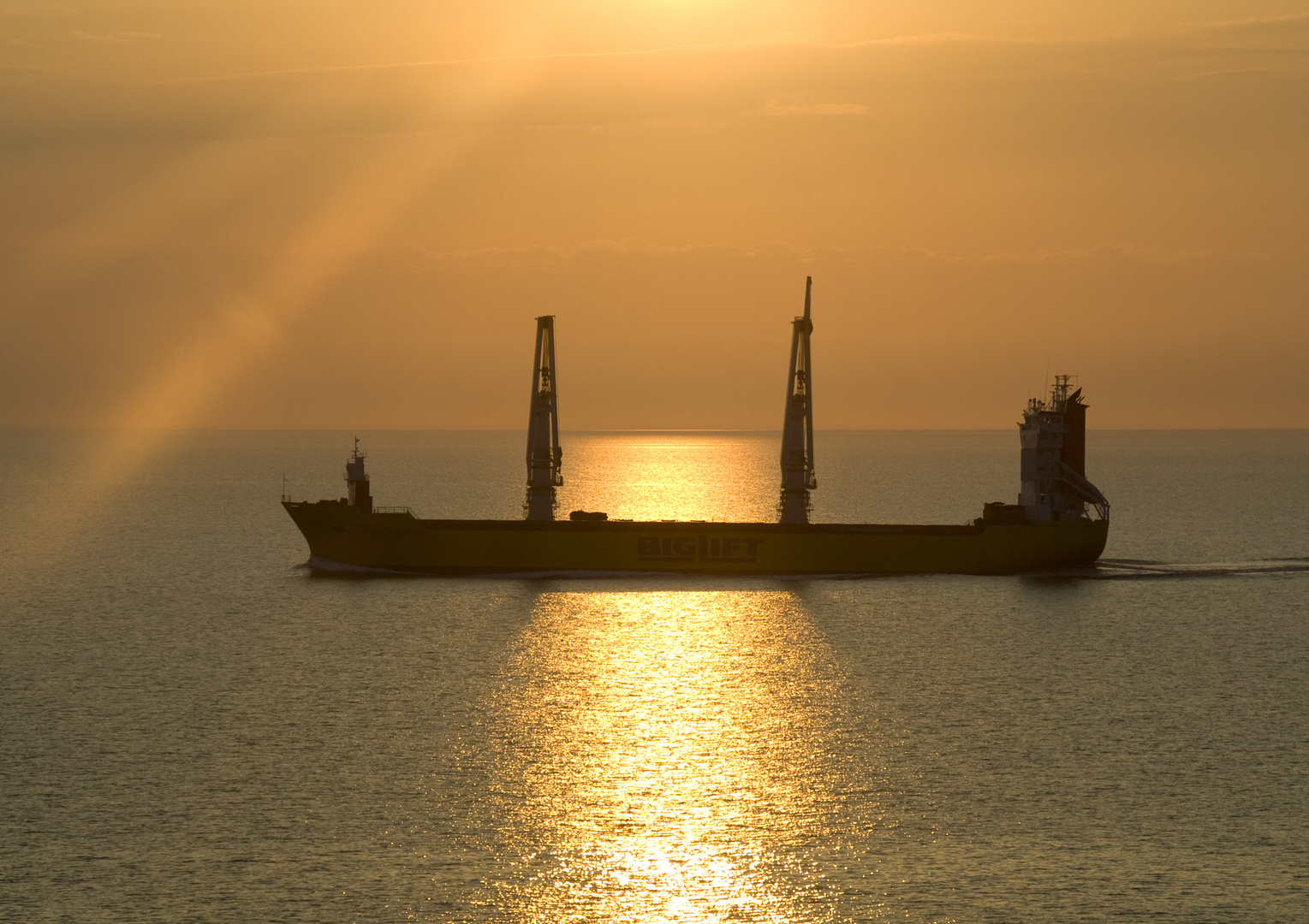 Begegnung in der Abendsonne