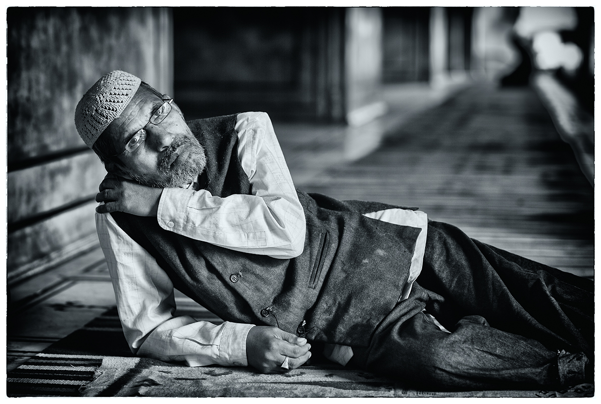 Begegnung in der Jama Masjid